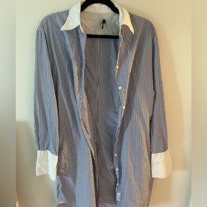 Rag & Bone pinstripe short dress